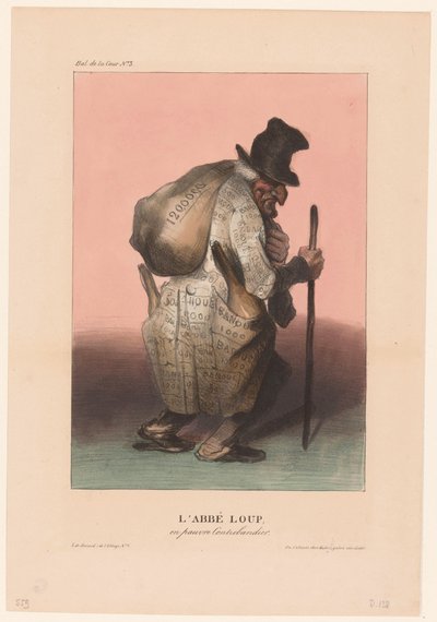 Baron Joseph-Dominique Louis jako biedny przemytnik L