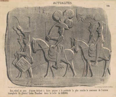Płaskorzeźba Piernikowa... autorstwa Honoré Daumier