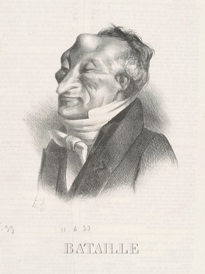 Bitwa (Alex. Simon Pataille) autorstwa Honoré Daumier
