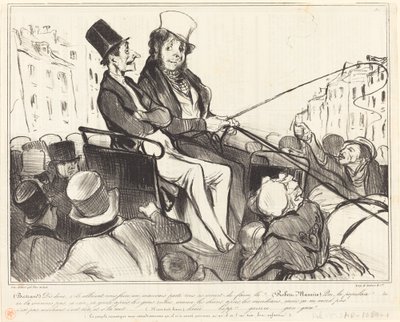 Bertrand, powiedz mi, czy mieliby nas zmusić... autorstwa Honoré Daumier