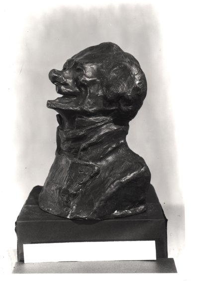 Popiersie Karola Filipona (1800-62), c.1833 (brąz) autorstwa Honoré Daumier
