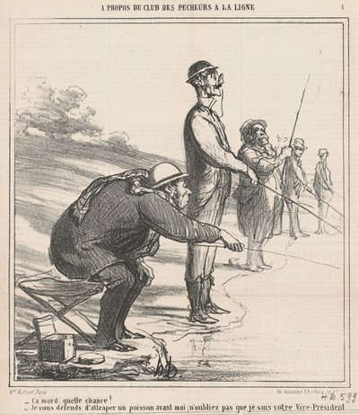 Gryzie, co za szczęście! bronię cię... autorstwa Honoré Daumier