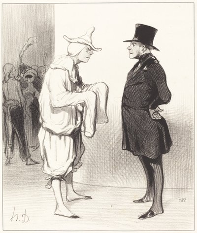 Marchewka zapolowego autorstwa Honoré Daumier