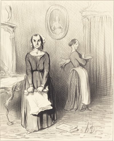 Ten Dziennik uważa moją pracę za żałosną... autorstwa Honoré Daumier