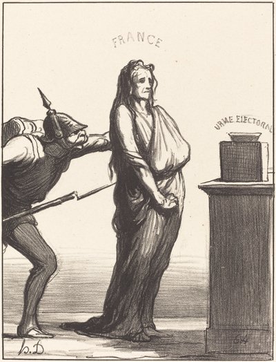 Jak by to nazwały niektóre gazety... autorstwa Honoré Daumier