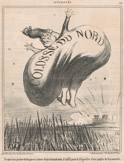 Co nam dowodzi... że ten kolos... autorstwa Honoré Daumier