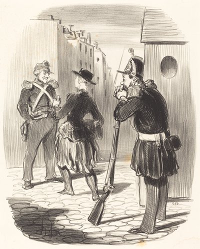 Ten cholerny Pigochard... autorstwa Honoré Daumier