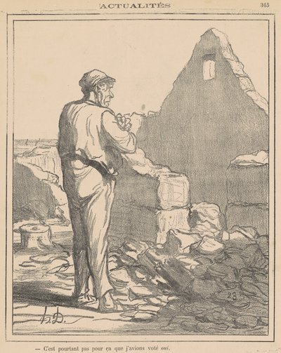 Ale nie dlatego... autorstwa Honoré Daumier