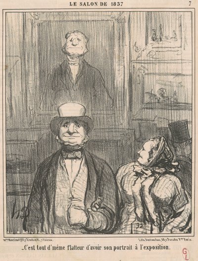 To wszystko jest takie samo pochlebne mieć autorstwa Honoré Daumier