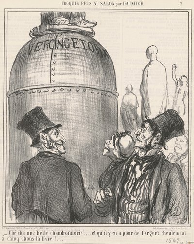 Ché cha piękny kotlarstwo! autorstwa Honoré Daumier