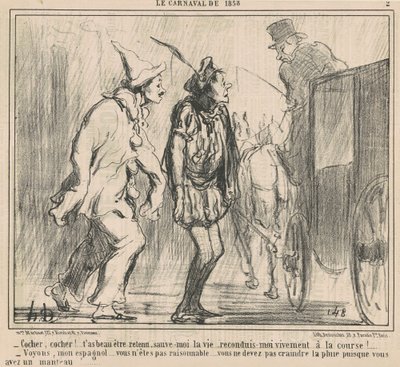 Tik, Tik! ... autorstwa Honoré Daumier