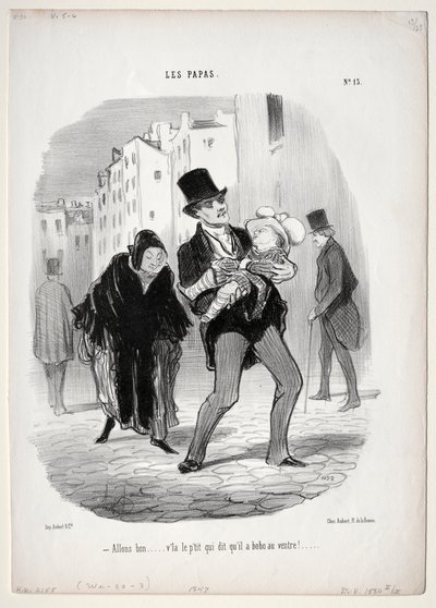 Chodź, kochanie... autorstwa Honoré Daumier