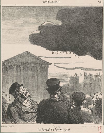 stworzy! Nie stworzy! autorstwa Honoré Daumier