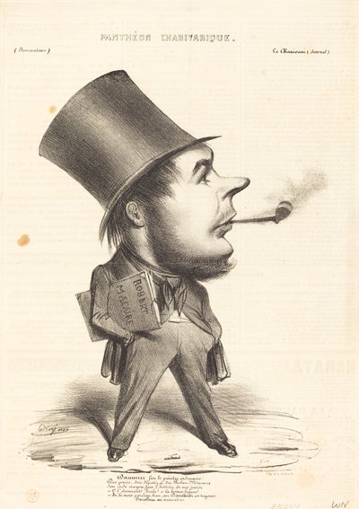 Daumier był zwykłym malarzem... autorstwa Honoré Daumier