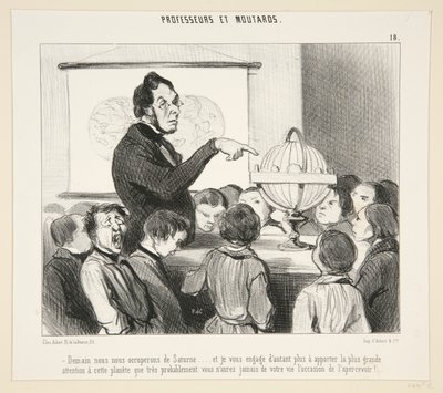Jutro zajmiemy się Saturnem autorstwa Honoré Daumier