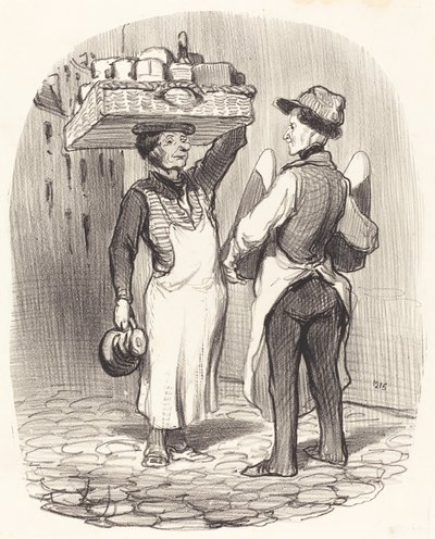 menedżerowie biznesu autorstwa Honoré Daumier