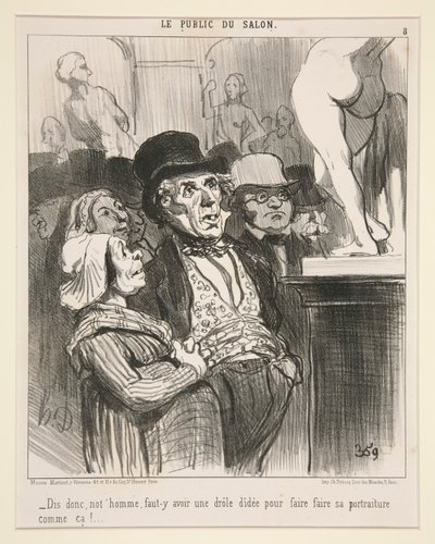 Powiedz nie autorstwa Honoré Daumier
