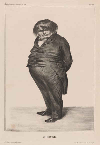 Doktor Sloe autorstwa Honoré Daumier