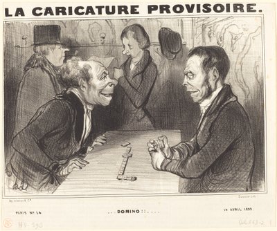Domino!! autorstwa Honoré Daumier