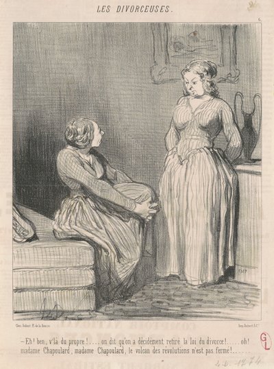 Hej! Ben, tu jest czysto! ... mówi się ... autorstwa Honoré Daumier