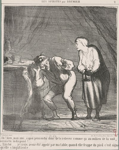 Hej! Cóż... mój przyjacielu, o czym myślisz? ... autorstwa Honoré Daumier