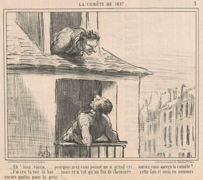 Hej! Cóż, sąsiedzie... dlaczego naciskałeś... autorstwa Honoré Daumier
