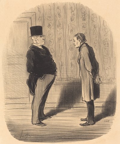 Hej! no proszę pana i moje trzy terminy... autorstwa Honoré Daumier
