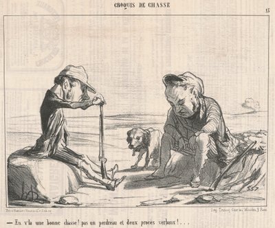 Oto dobre polowanie! ... autorstwa Honoré Daumier