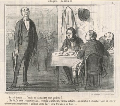 Czy to chłopiec? autorstwa Honoré Daumier