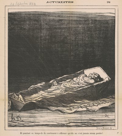 I w tym czasie nadal twierdzą, że nigdy nie było lepiej! autorstwa Honoré Daumier