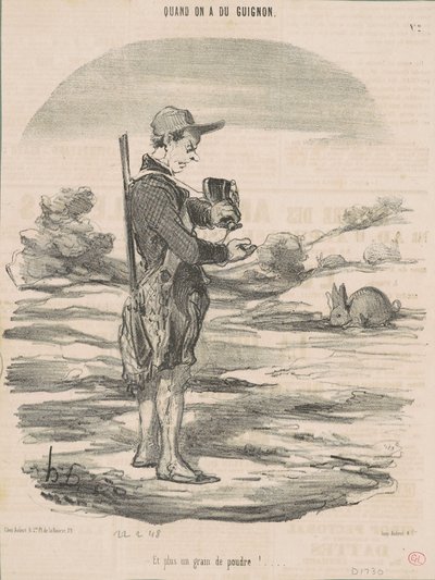 Ani ziarnka proszku! ... autorstwa Honoré Daumier