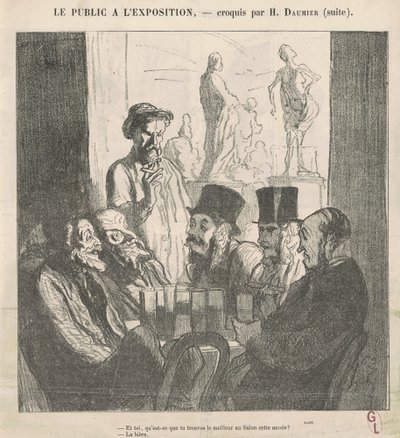 A ty, co uważasz za lepsze... autorstwa Honoré Daumier