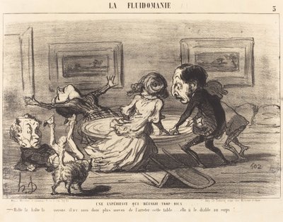 Doświadczenie, które zbyt dobrze się udaje autorstwa Honoré Daumier