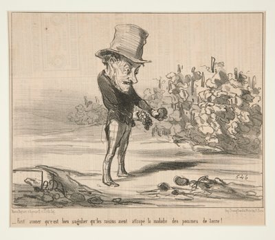 Muszę to przyznać autorstwa Honoré Daumier