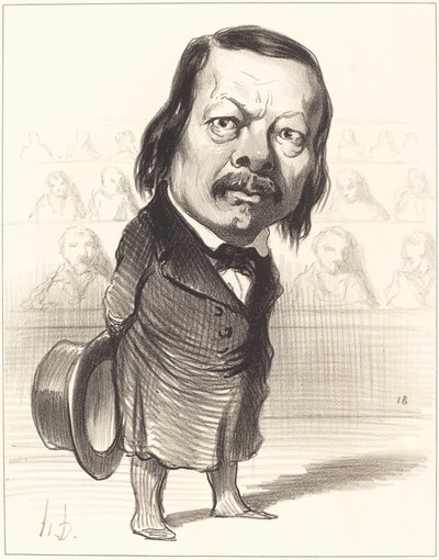 Ferdynand Flocon autorstwa Honoré Daumier