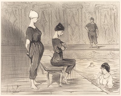 Będąc częścią lepszej połowy... autorstwa Honoré Daumier