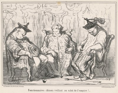 Urzędnicy ... czuwający nad zbawieniem imperium! ... autorstwa Honoré Daumier
