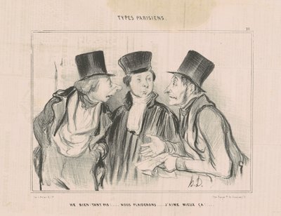 Dobrze! nieważne!... będziemy błagać. Podoba mi się to bardziej... autorstwa Honoré Daumier
