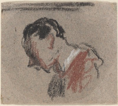 Głowa mężczyzny autorstwa Honoré Daumier