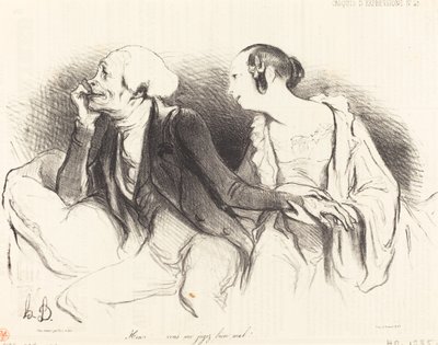 Henri!... bardzo źle mnie oceniasz!... autorstwa Honoré Daumier