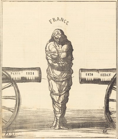 Historia panowania autorstwa Honoré Daumier