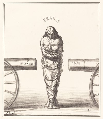 Historia panowania autorstwa Honoré Daumier