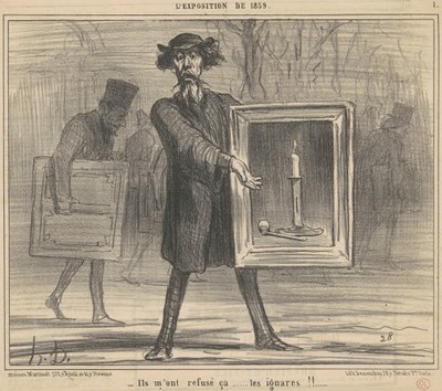 Odmówili mi tego... autorstwa Honoré Daumier