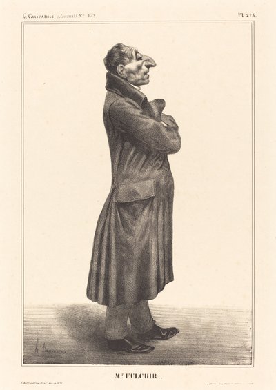 J. Claude Fulchiron autorstwa Honoré Daumier
