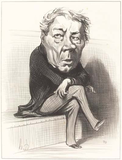 J. Marie Joseph Deville autorstwa Honoré Daumier