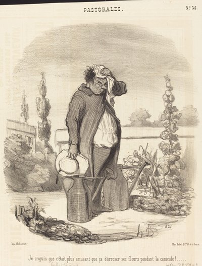 Myślałem, że to fajniejsze niż to... autorstwa Honoré Daumier