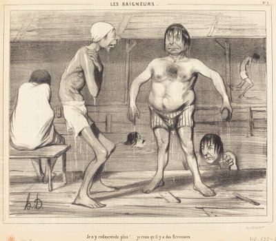 Już tam nie wrócę!... Chyba... autorstwa Honoré Daumier