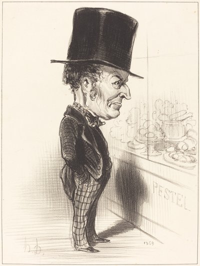 Jean-Charles Besnard autorstwa Honoré Daumier
