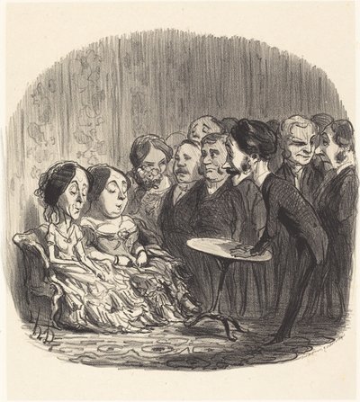 Poltergeist autorstwa Honoré Daumier
