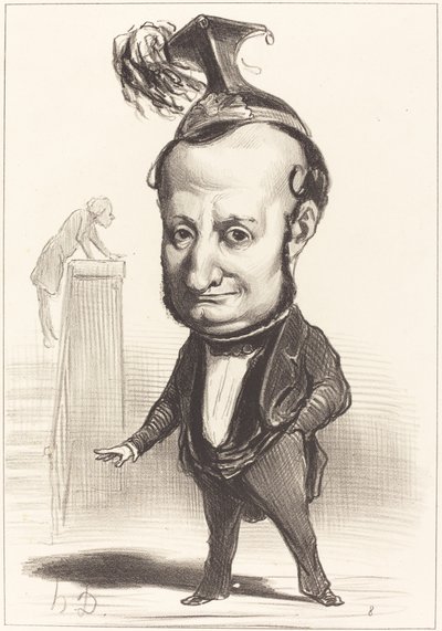 LF Raymond Wołowski autorstwa Honoré Daumier
